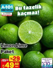 LİMON LİME PAKET fiyat ve kampanya bilgisi
